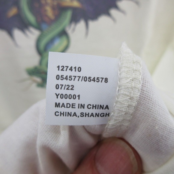 Motley Crue Mens T-Shirt Size XXL Feel Good Raglan Tee Licensed Cotton Blend New - Picture 9 of 14